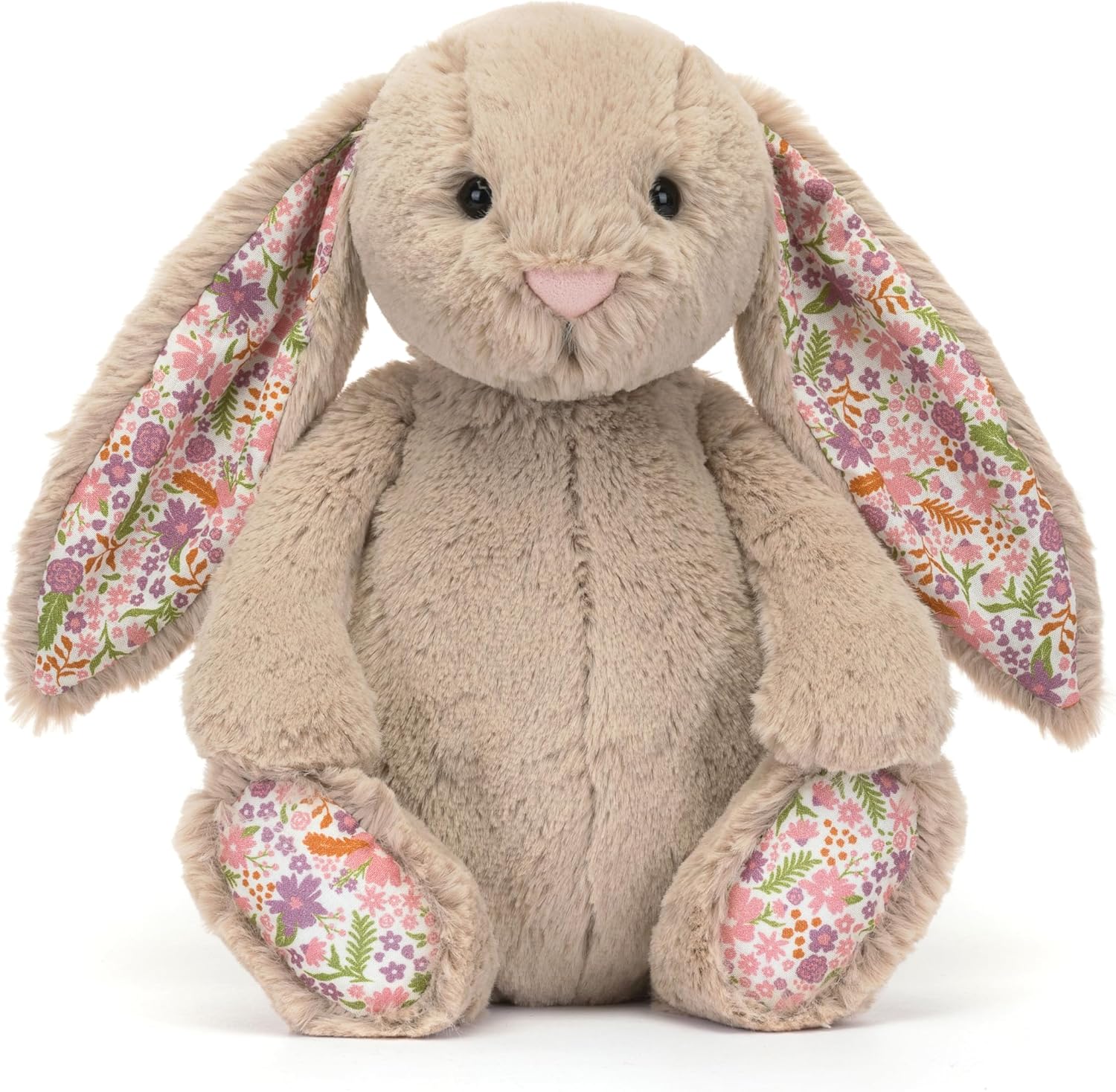 Blossom Beige Bunny Petal Stuffed Animal