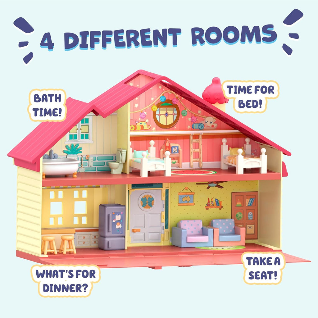 Toy House Mega Bundle Family Home & BBQ Playhouse Toys