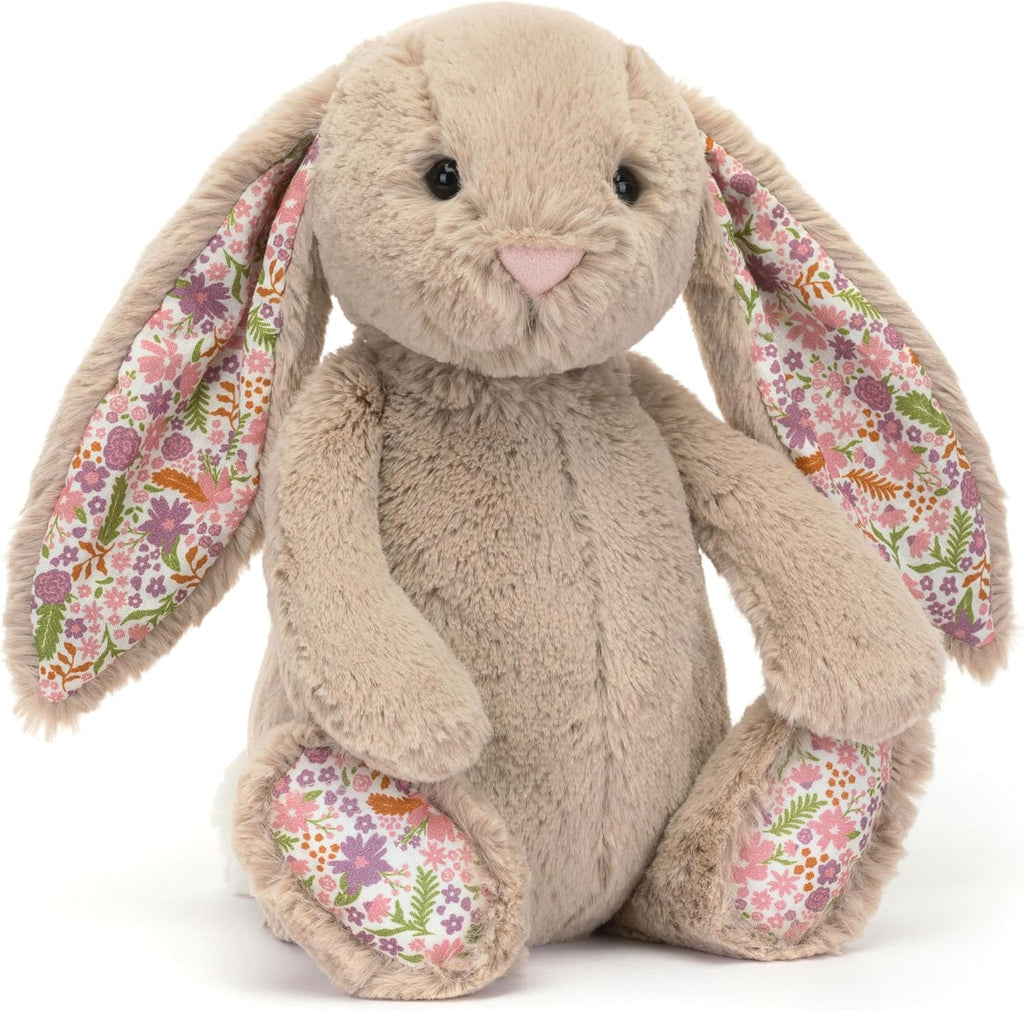 Blossom Beige Bunny Petal Stuffed Animal