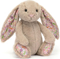 Blossom Beige Bunny Petal Stuffed Animal