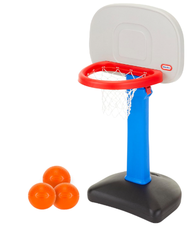 Easy Score Basketball Set, Blue, 3 Balls